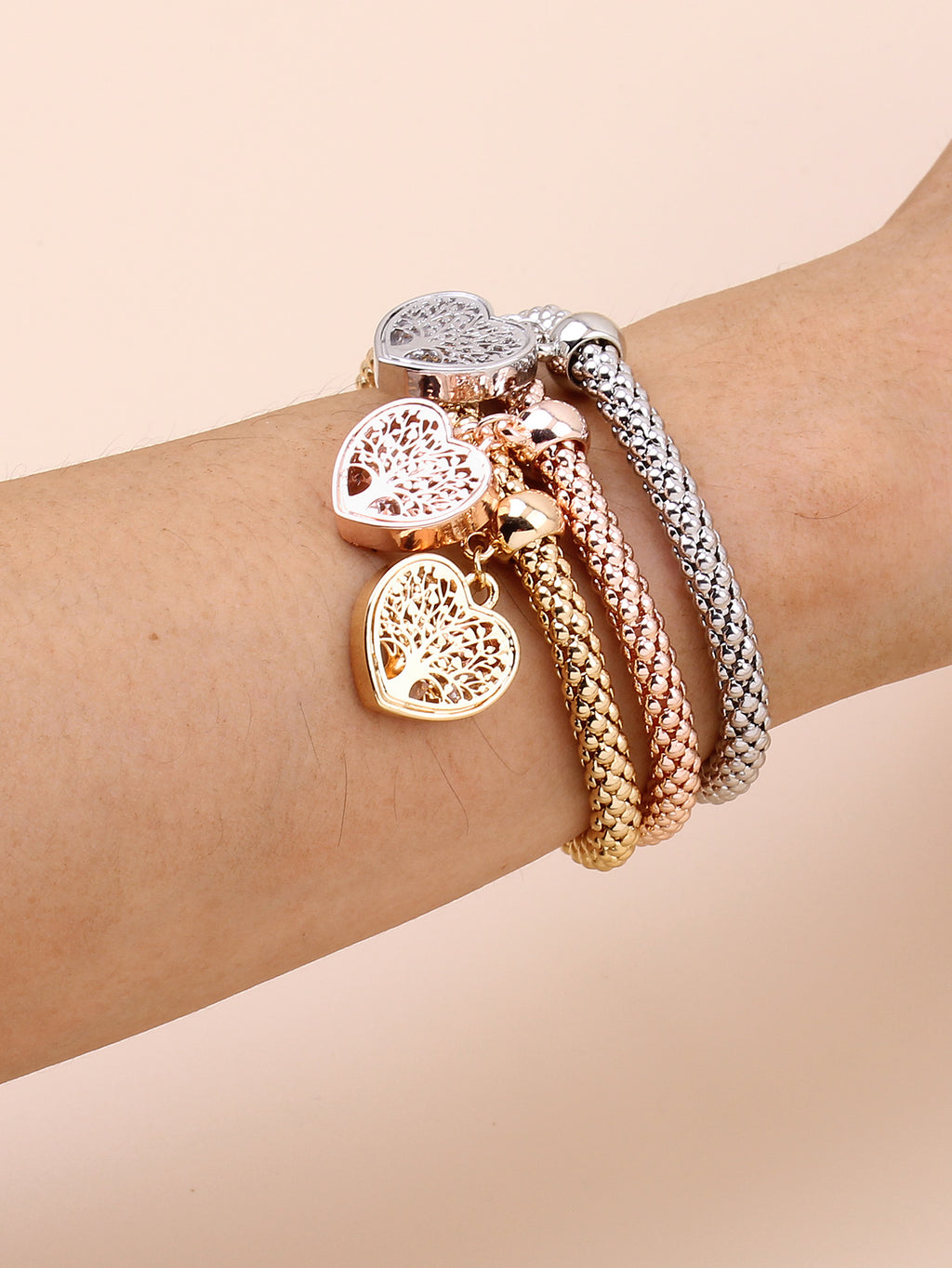 3pcs Charms Multilayer Bracelets