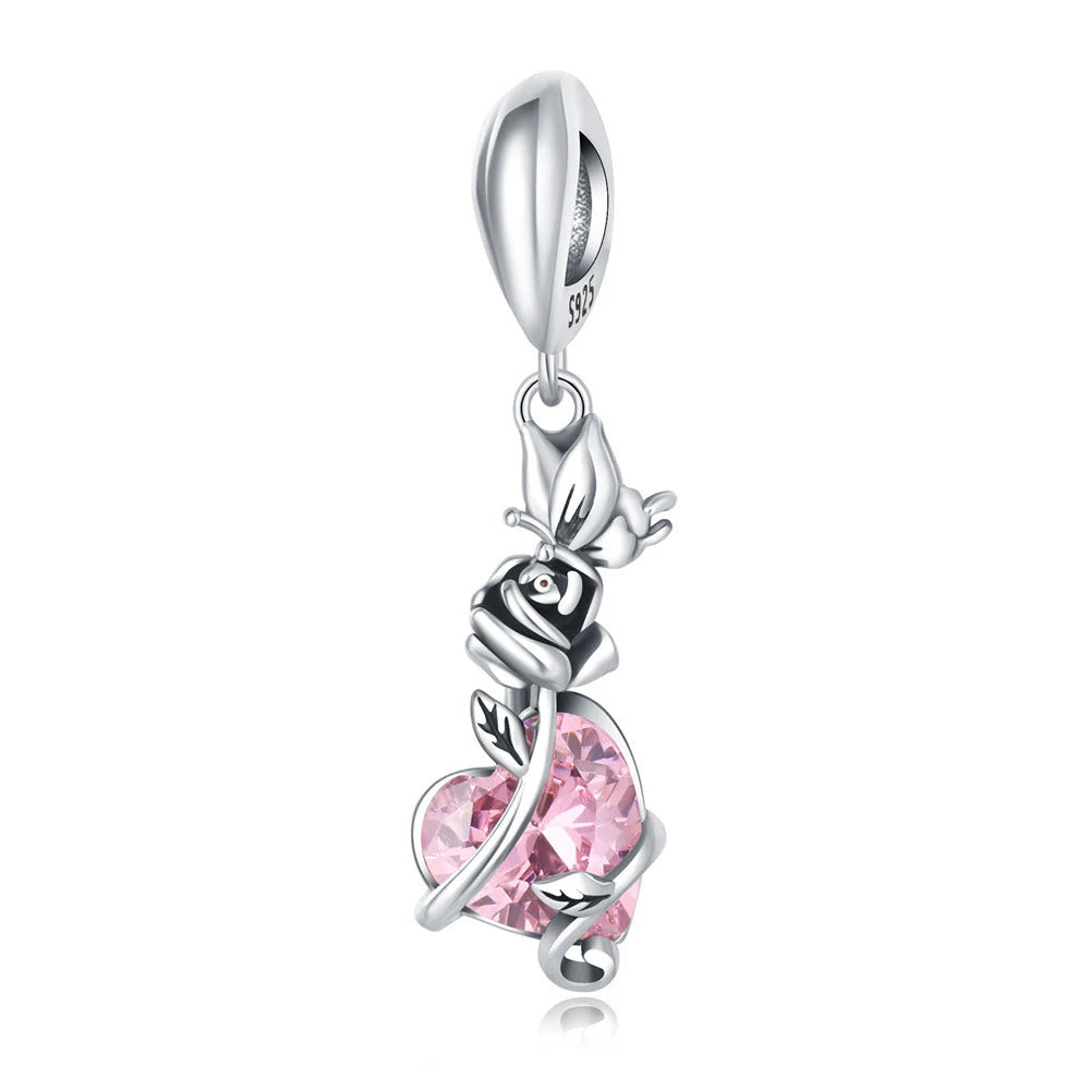 S925 sterling silver charms for bracelet or necklace