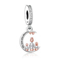 "We love you Mummy" 925 Sterling Silver Charm