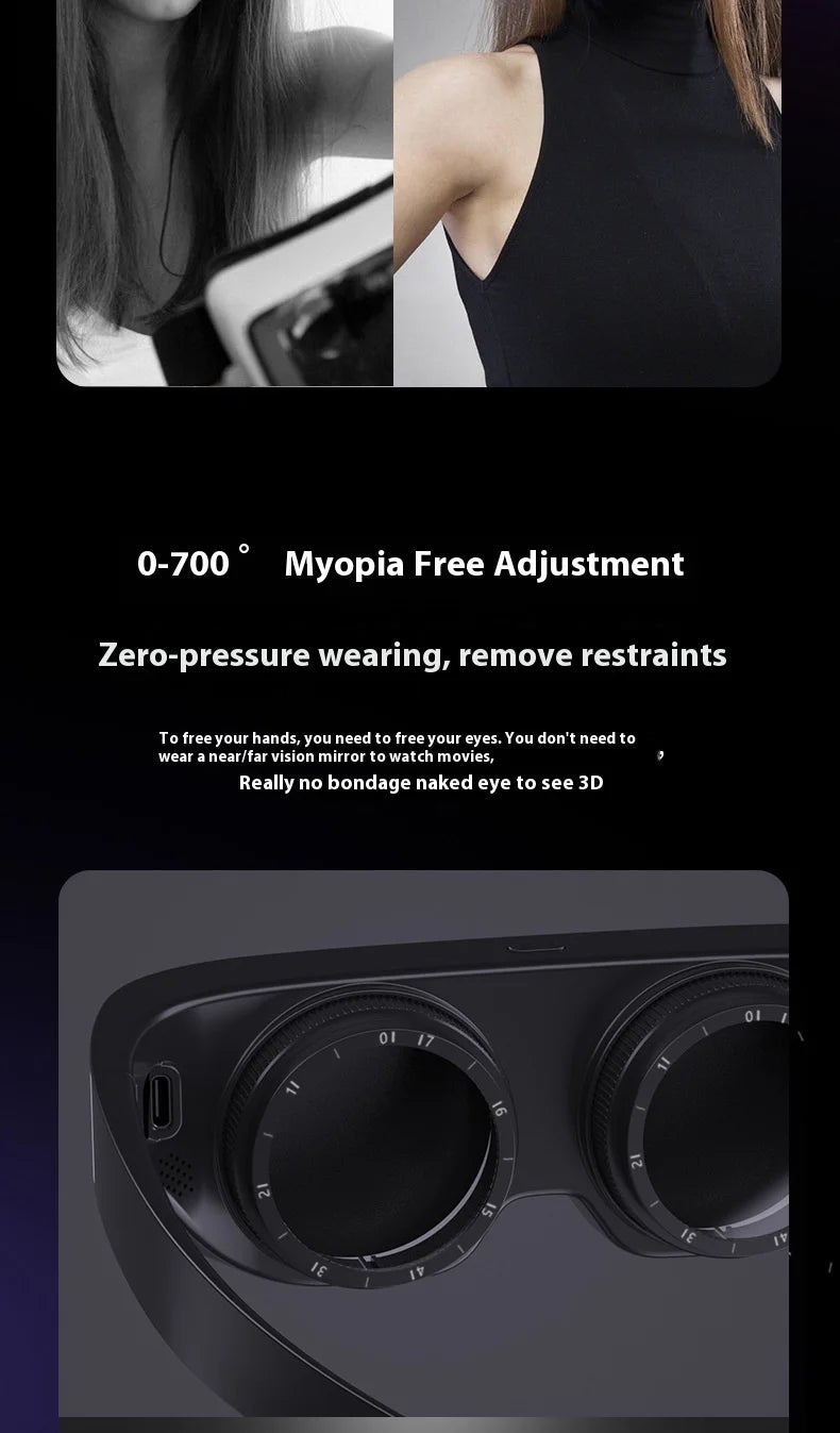 Immersive 3D VR Smart Glasses