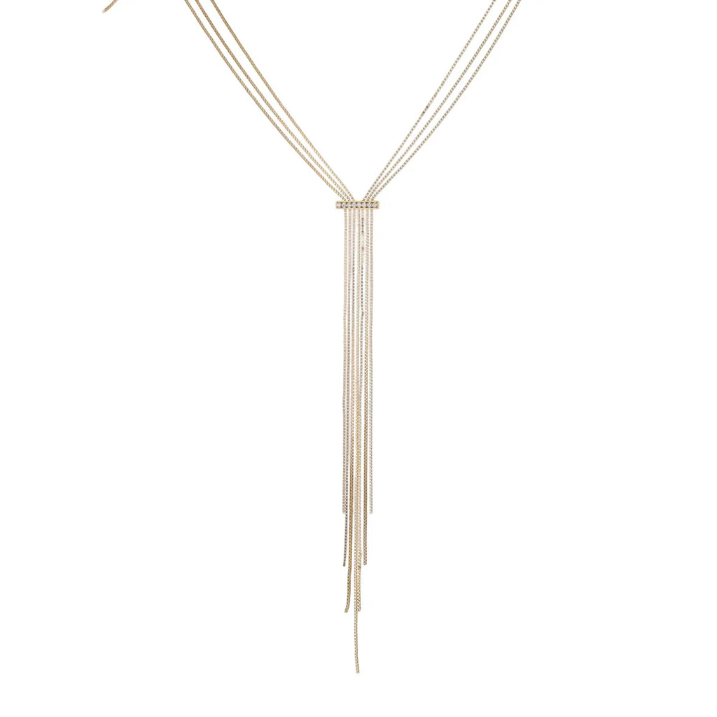 Elegant Twisted Snake Chain Necklace in Gold