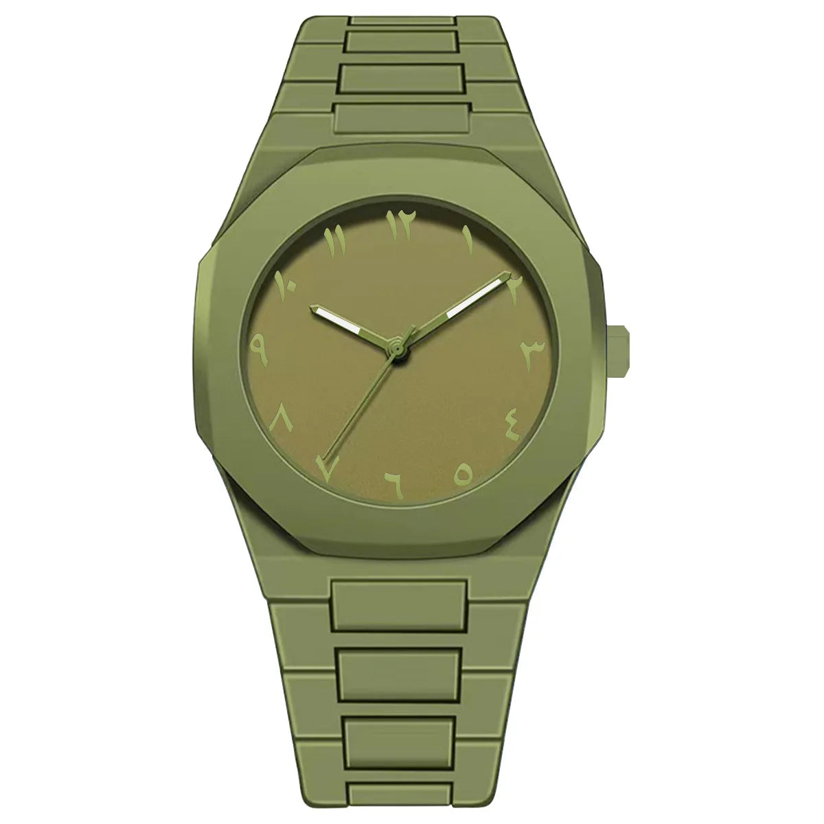 Luxury Quartz Watch for Men Black Matte