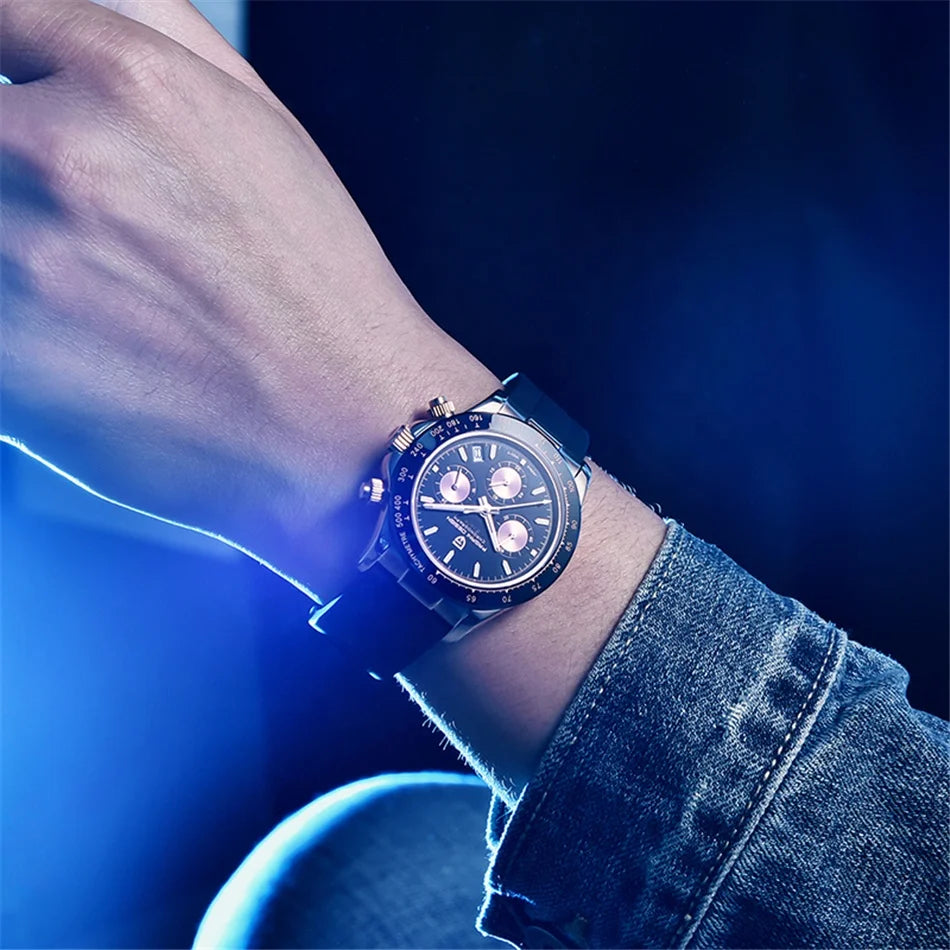 Watch Pagani 1664 Stainless Steel Sapphire Glass 10ATM Waterproof