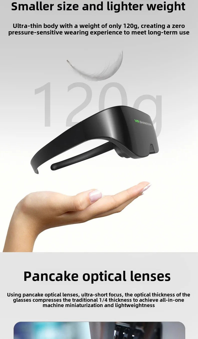 Immersive 3D VR Smart Glasses