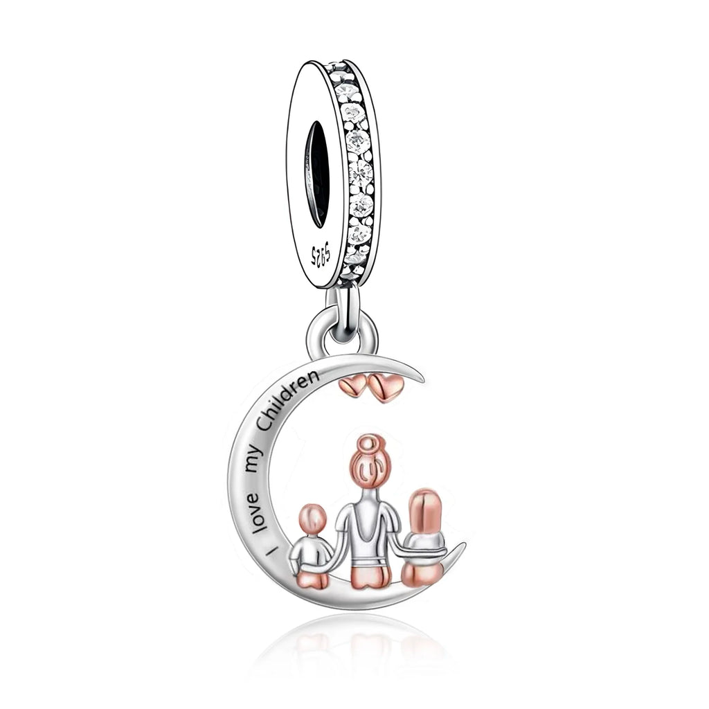 "I Love my Children" 925 Sterling Silver Charm