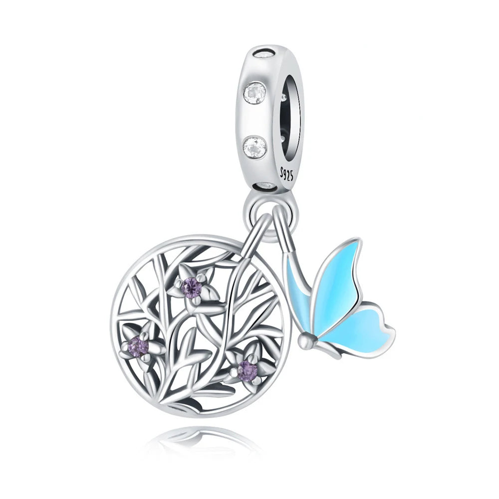 S925 sterling silver charms for bracelet or necklace