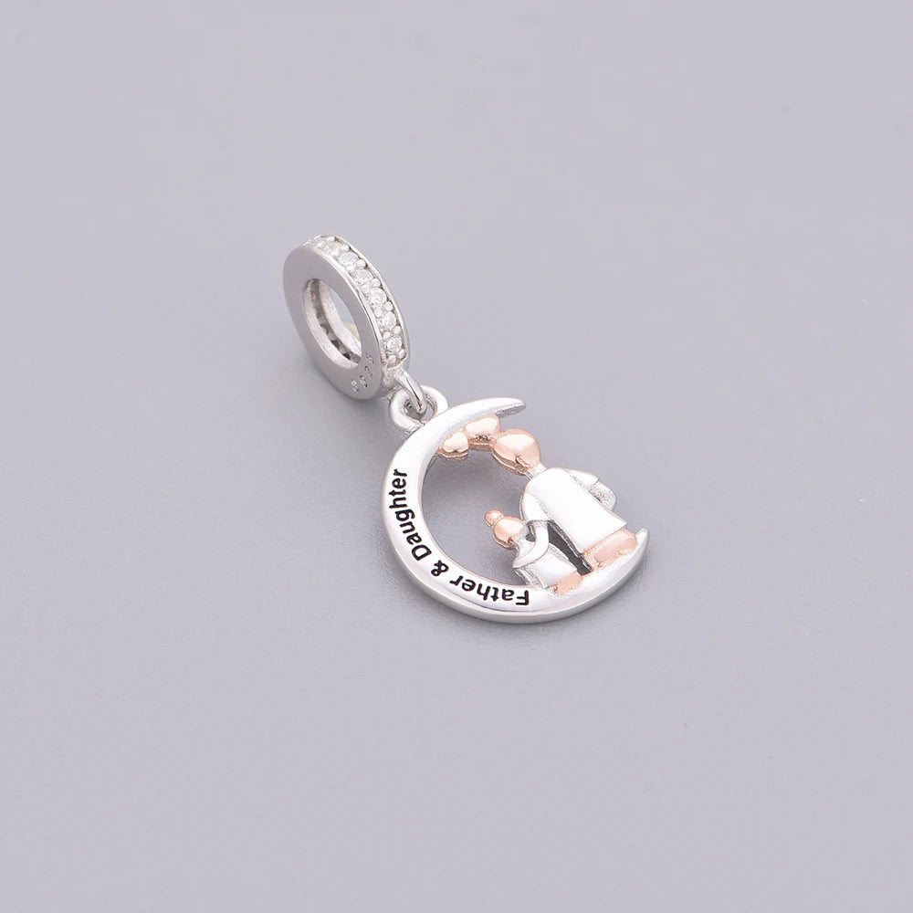 925 Sterling Silver Family Charms