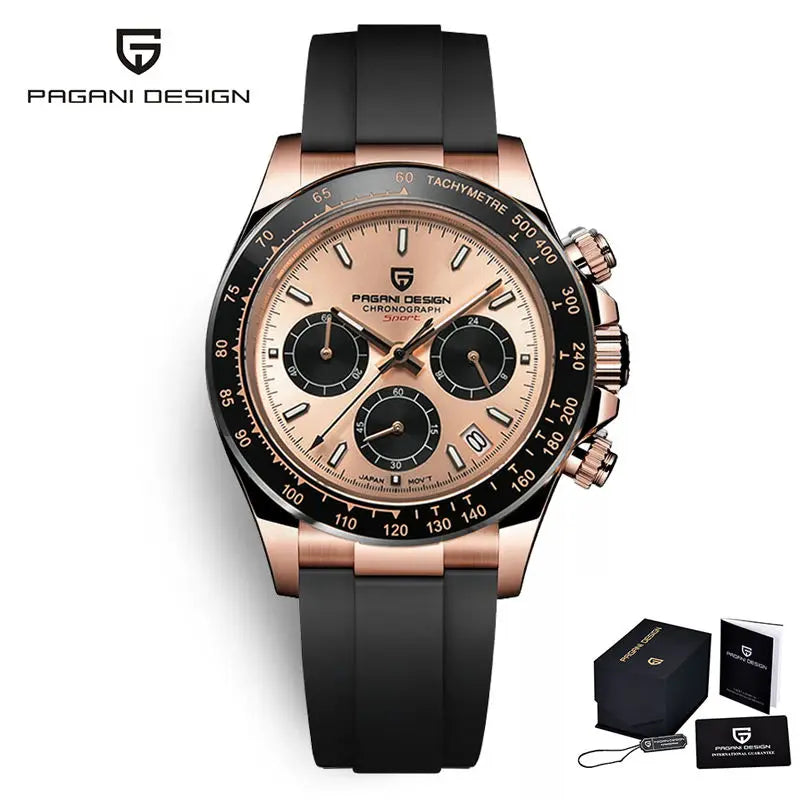 Watch Pagani 1664 Stainless Steel Sapphire Glass 10ATM Waterproof