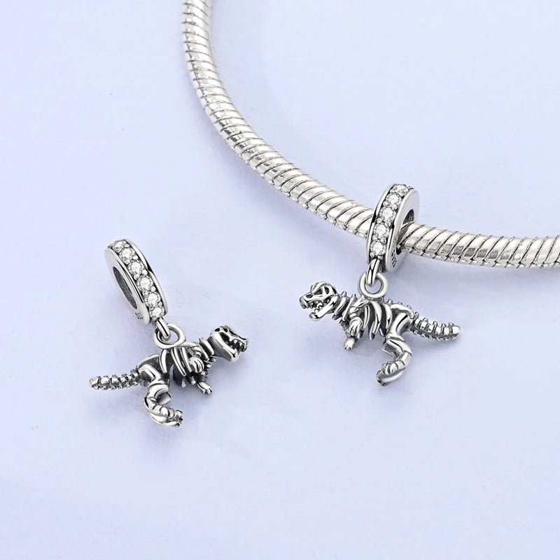 925 Sterling Silver Charms Beads Cute