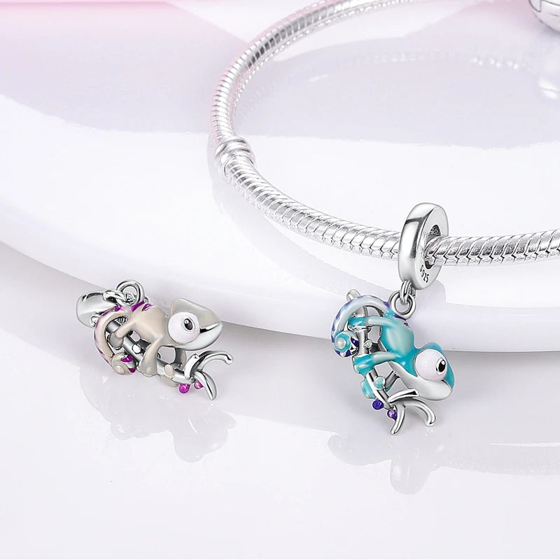 925 Sterling Silver Charms Beads Cute