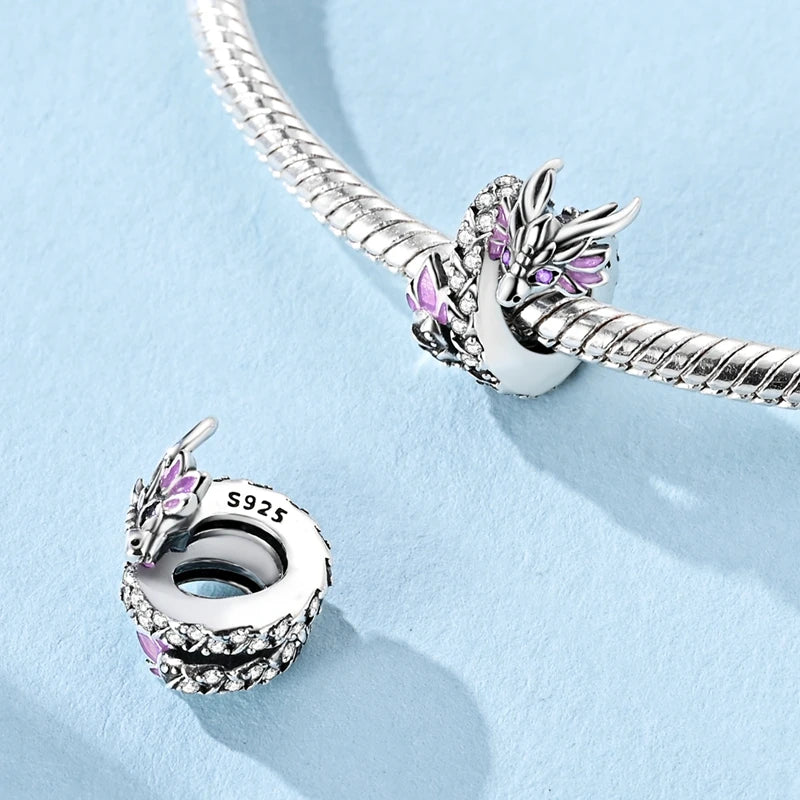 925 Sterling Silver Charms Beads Cute