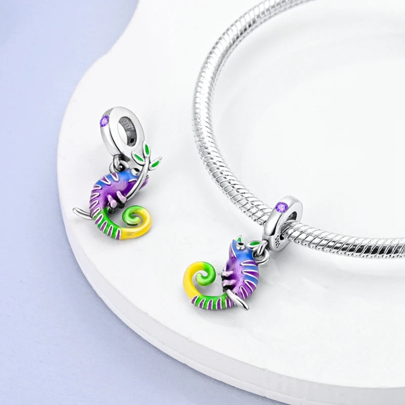 925 Sterling Silver Charms Beads Cute
