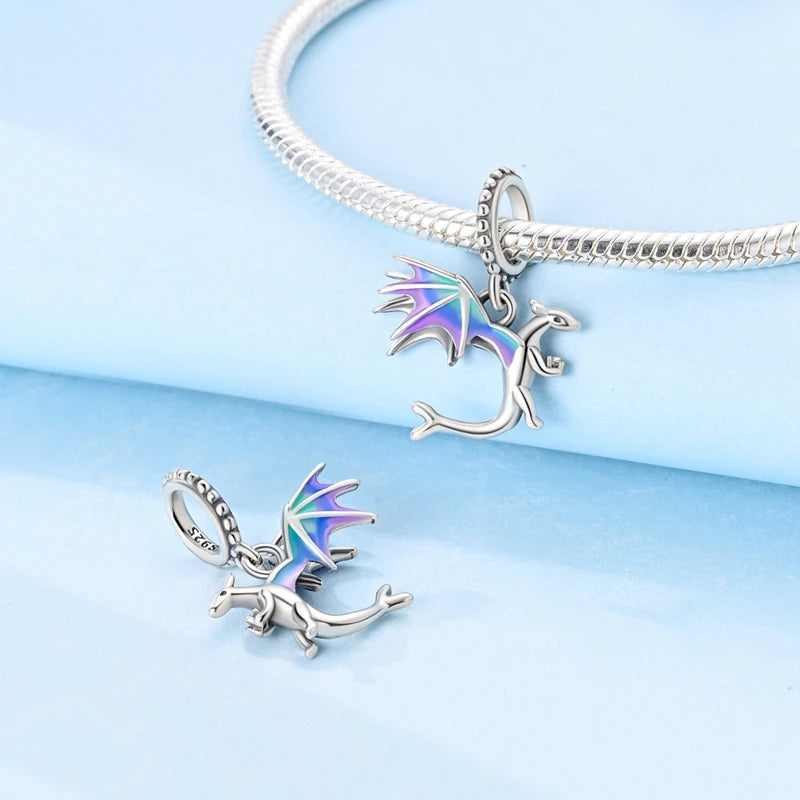 925 Sterling Silver Charms Beads Cute