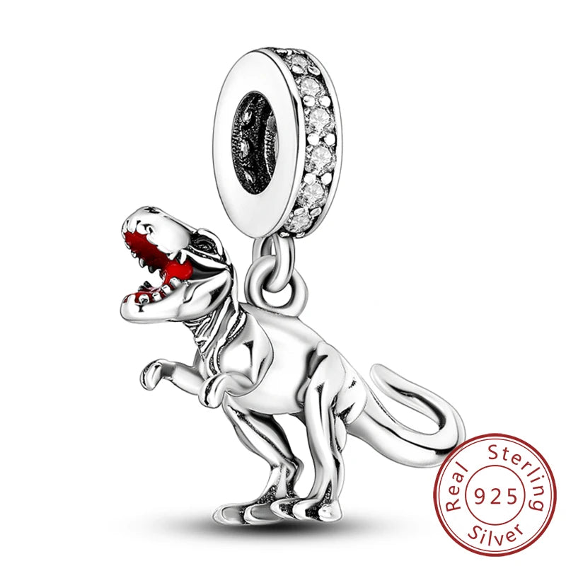 925 Sterling Silver Charms Beads Cute