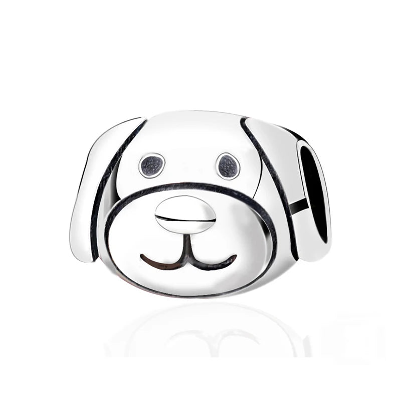 925 Sterling Silver Charms Love Pets