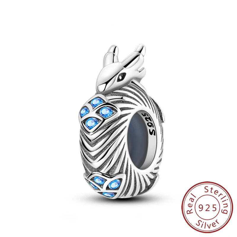 925 Sterling Silver Charms Beads Cute