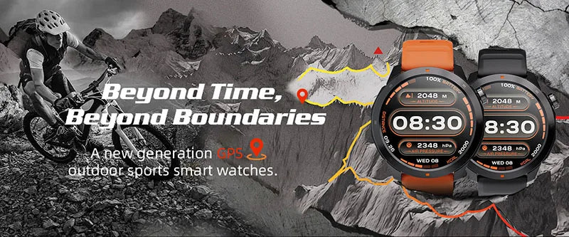 NORTH EDGE Multi‑Function Sports Watch for Men