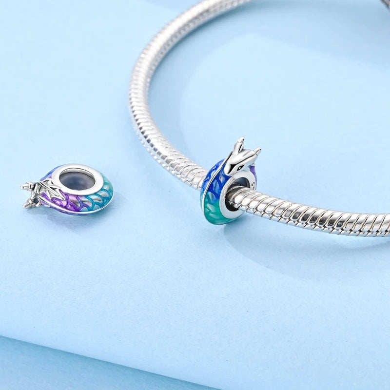 925 Sterling Silver Charms Beads Cute