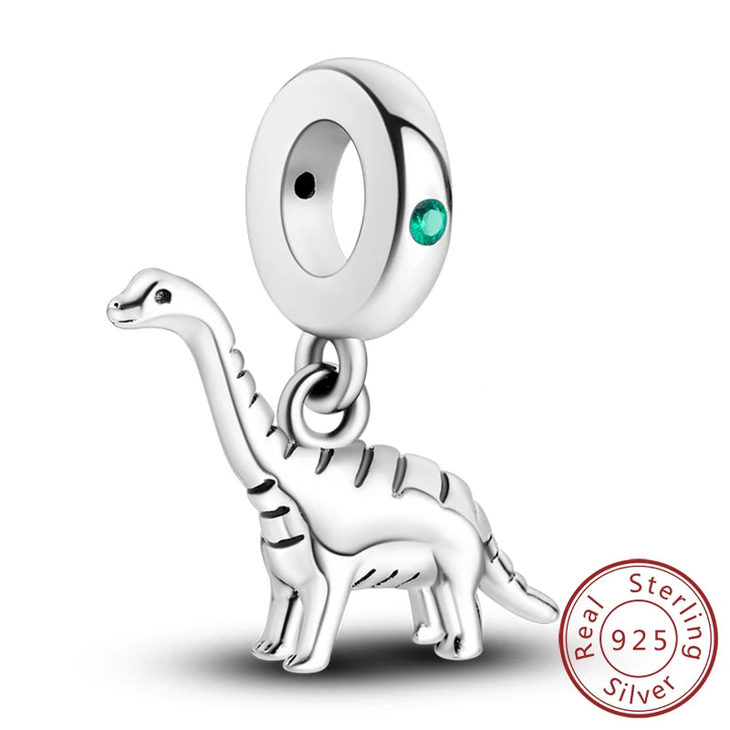 925 Sterling Silver Charms Beads Cute