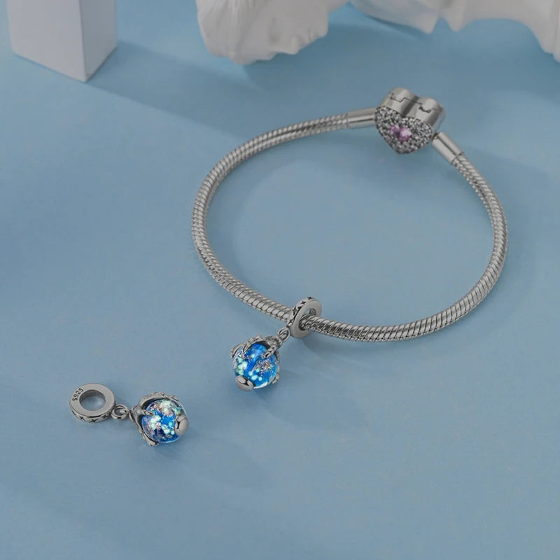 925 Sterling Silver Charms Beads Cute