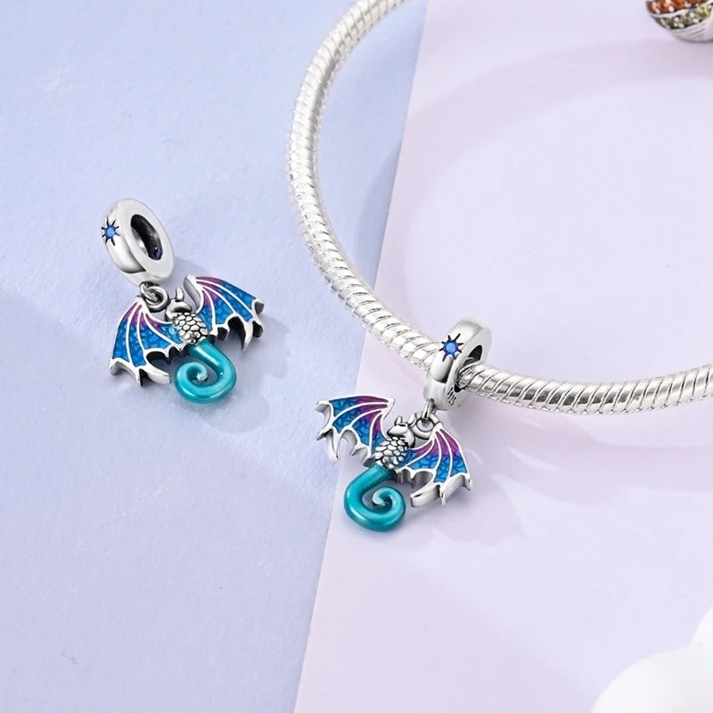 925 Sterling Silver Charms Beads Cute