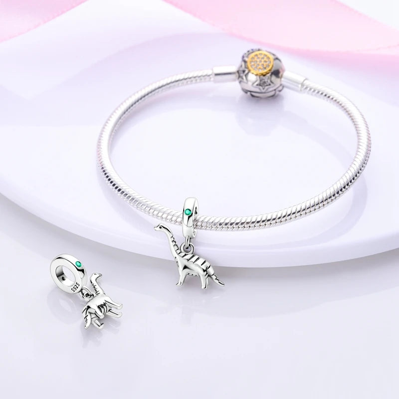 925 Sterling Silver Charms Beads Cute