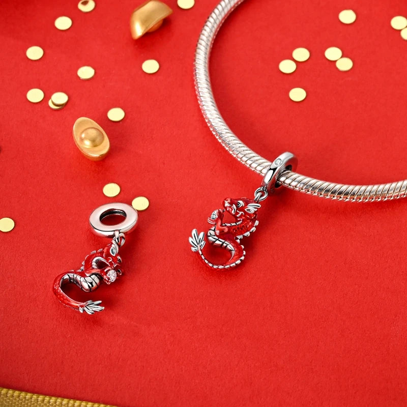 925 Sterling Silver Charms Beads Cute