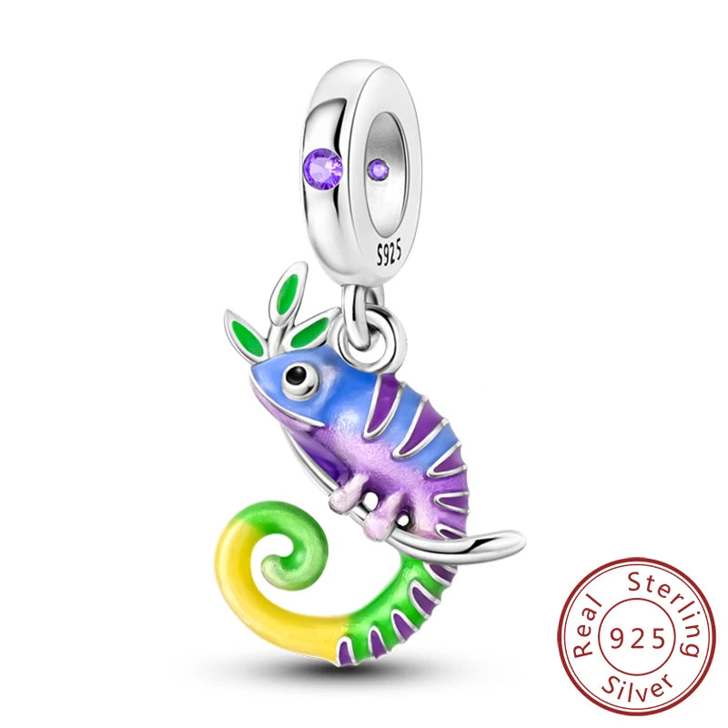 925 Sterling Silver Charms Beads Cute