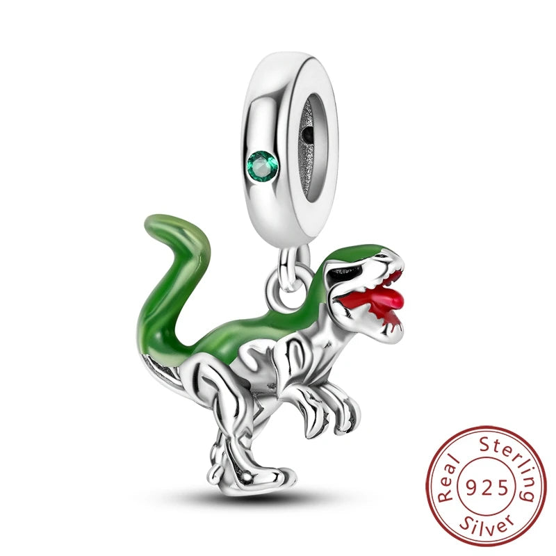 925 Sterling Silver Charms Beads Cute