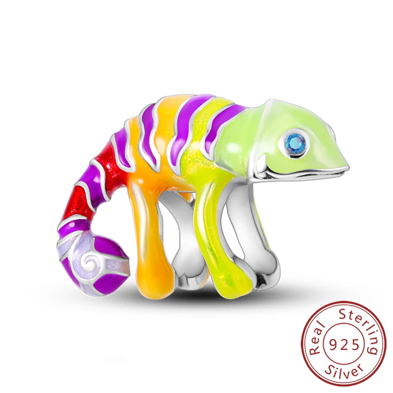 925 Sterling Silver Charms Beads Cute