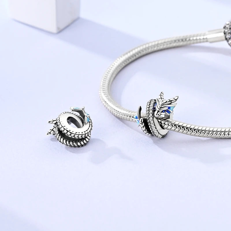 925 Sterling Silver Charms Beads Cute